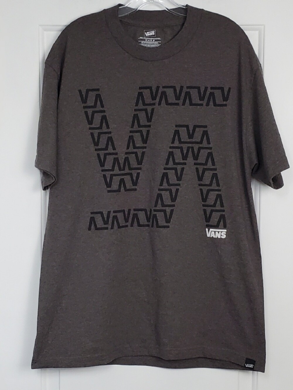 Vans Mens Classic Fit Graphic Logo T-Shirt Streetwear Skateboard - Size L - EUC